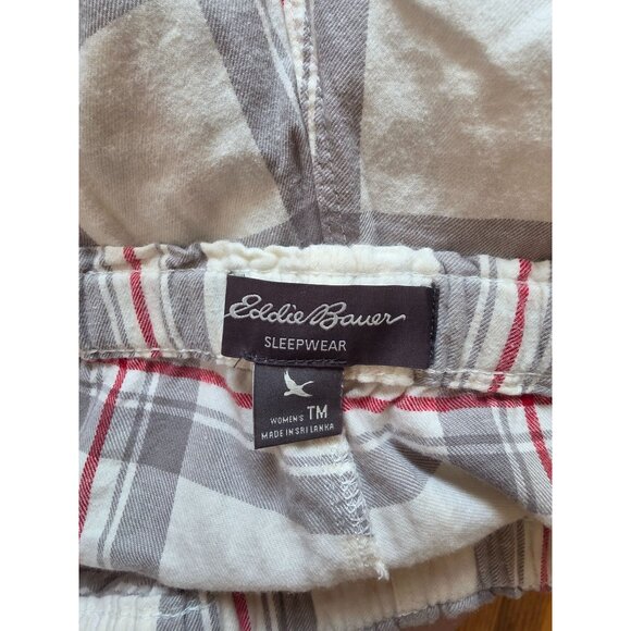 Eddie Bauer Plaid Flannel Womens Sleepwear Lounge  Soft Pajama Bottoms - Picture 4 of 4